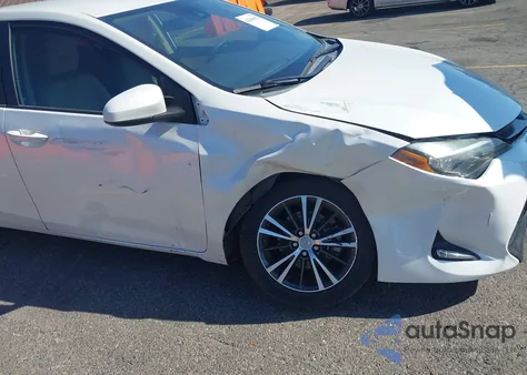 2017 Toyota Corolla Le из США, поврежденный, VIN 5YFBURHE4HP609644